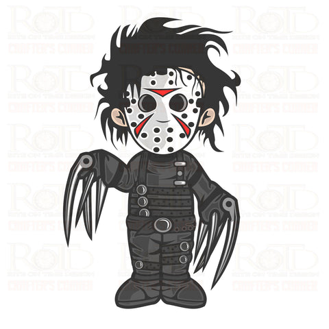 DTF Screen Print Image - Edward Scissorhands