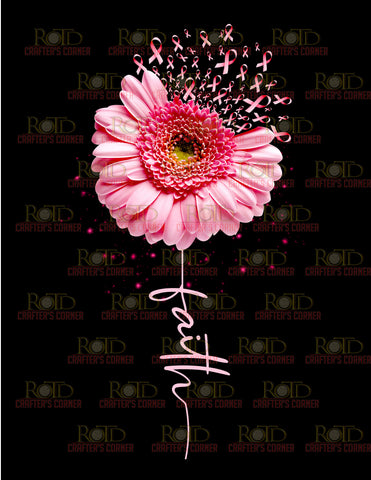 DTF Screen Print Image - Faith