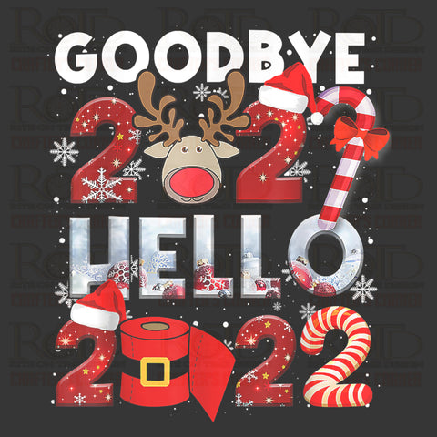 DTF Screen Print Image - Goodbye 2021