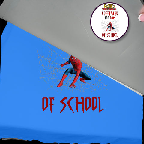 I Defeated 100 Days of School Superman