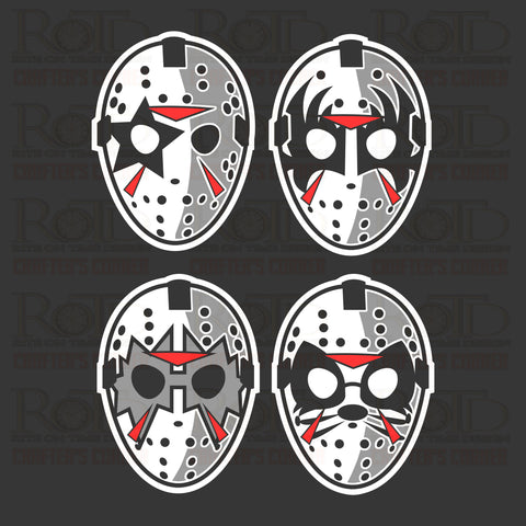 DTF Screen Print Image - Jason Rock Faces