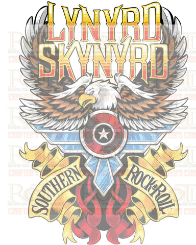 DTF Screen Print Image - Lynard Skynard