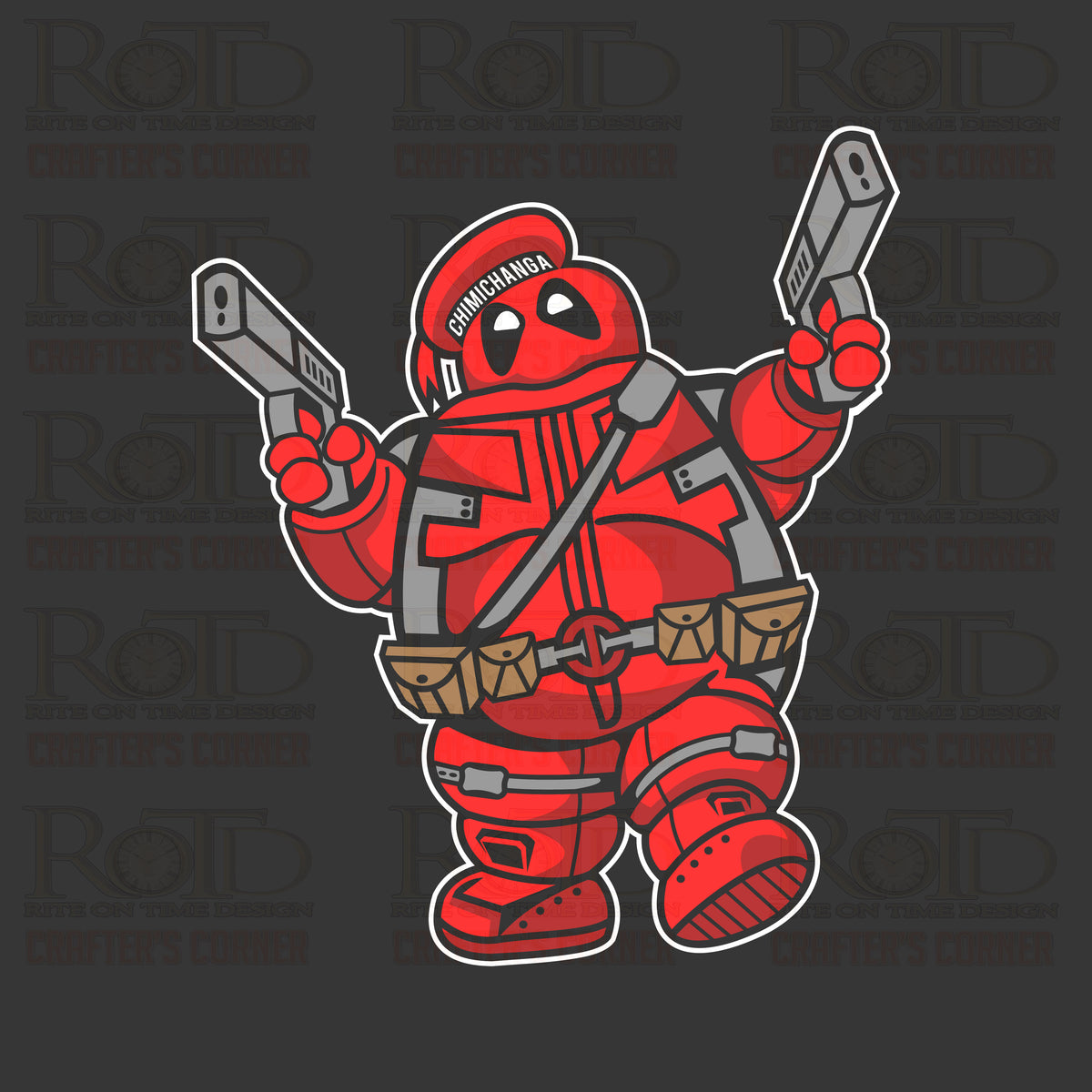 DTF Screen Print Image - Marshmallow Merc