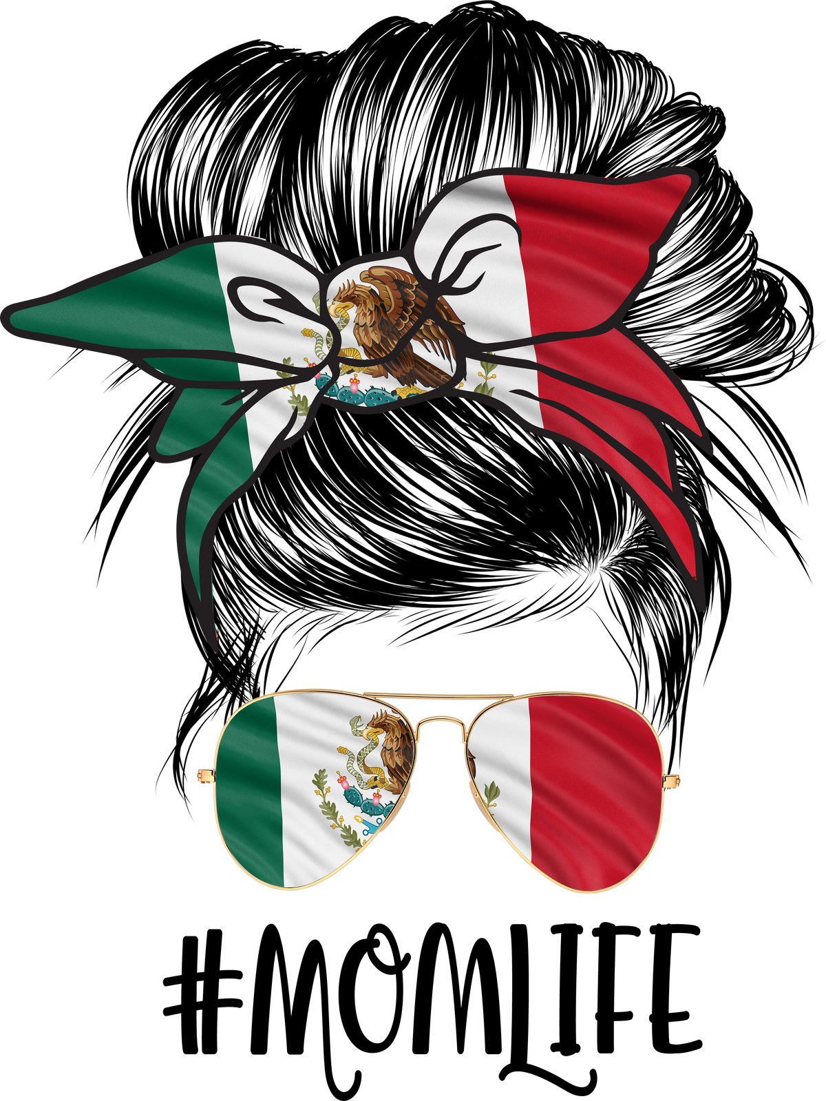 DTF Screen Print Image - Mom Life