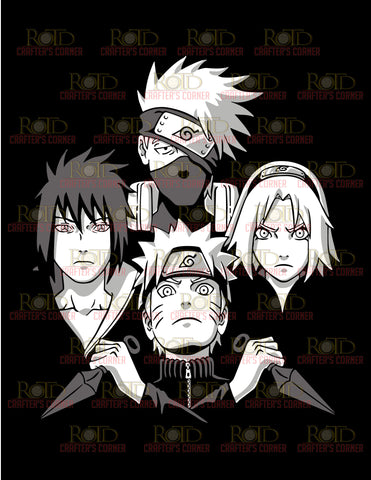 Naruto Kakashi Sasuke Sakura
