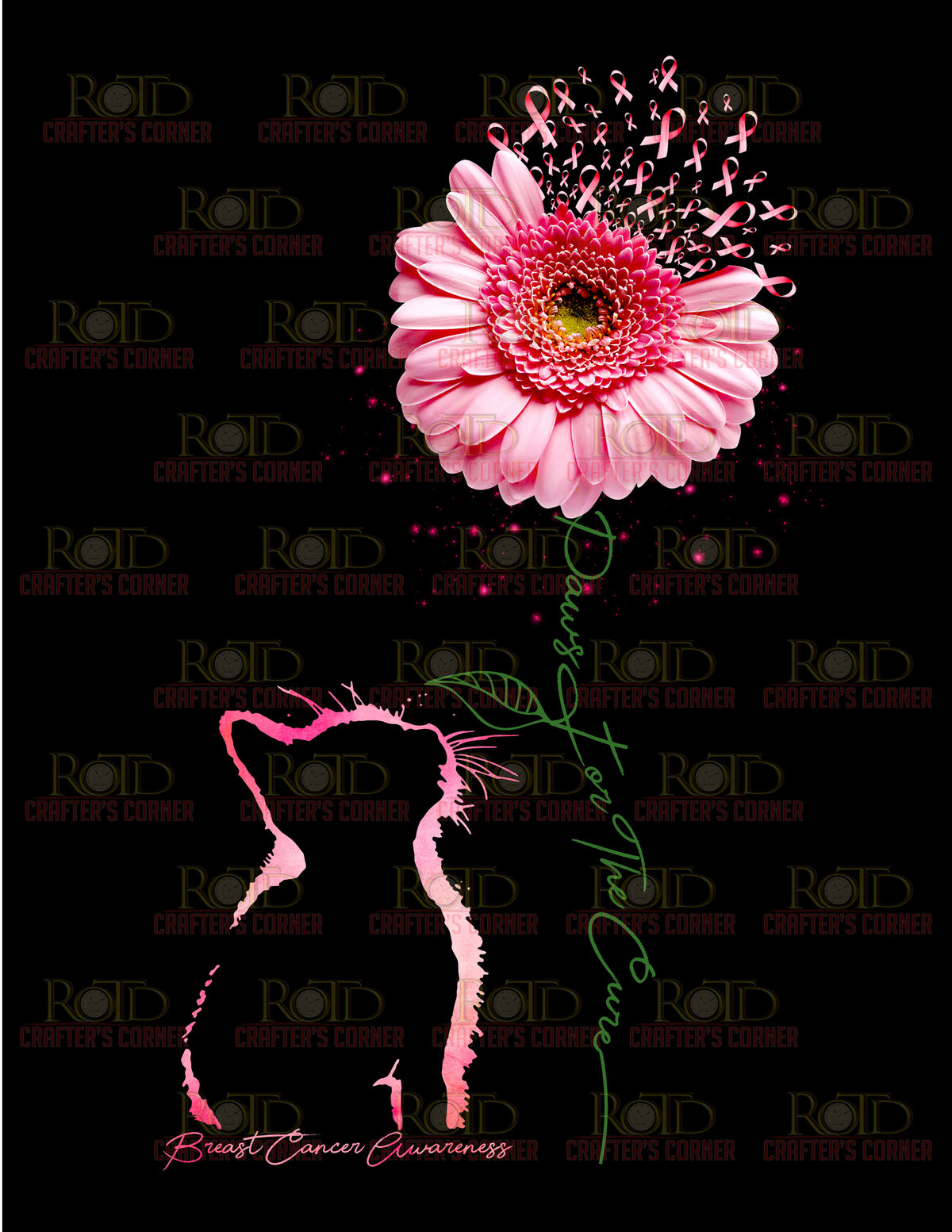 DTF Screen Print Image - Paws for the Cause