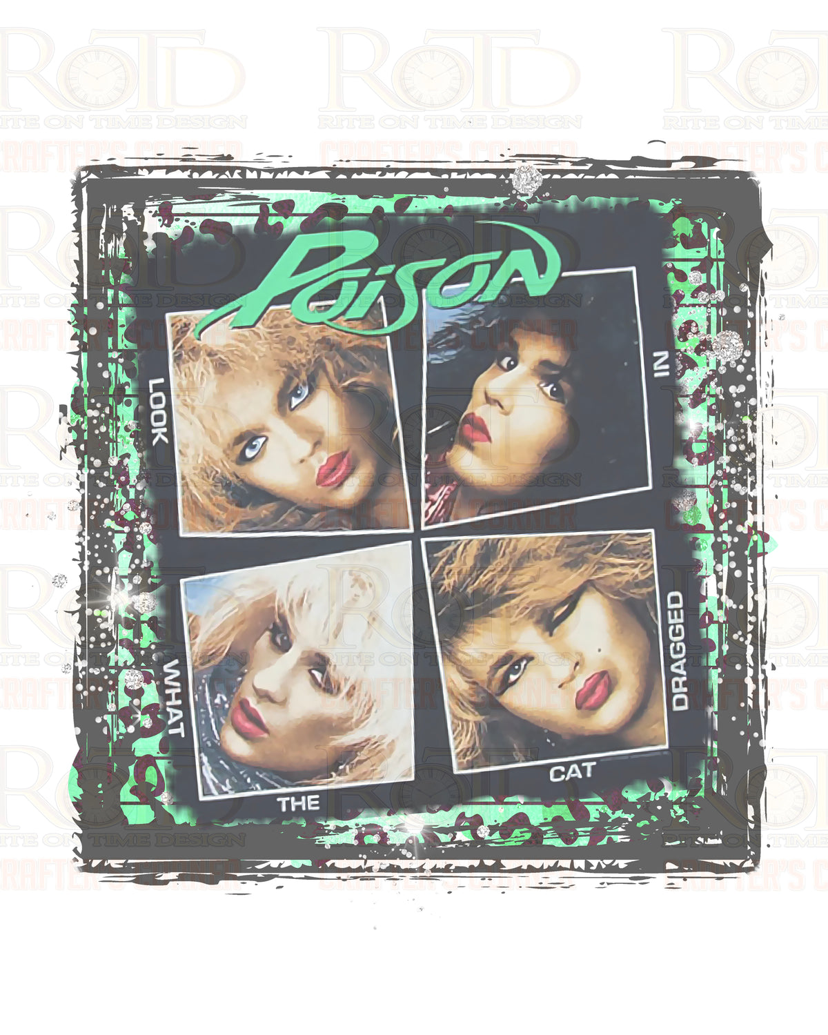 DTF Screen Print Image - Poison