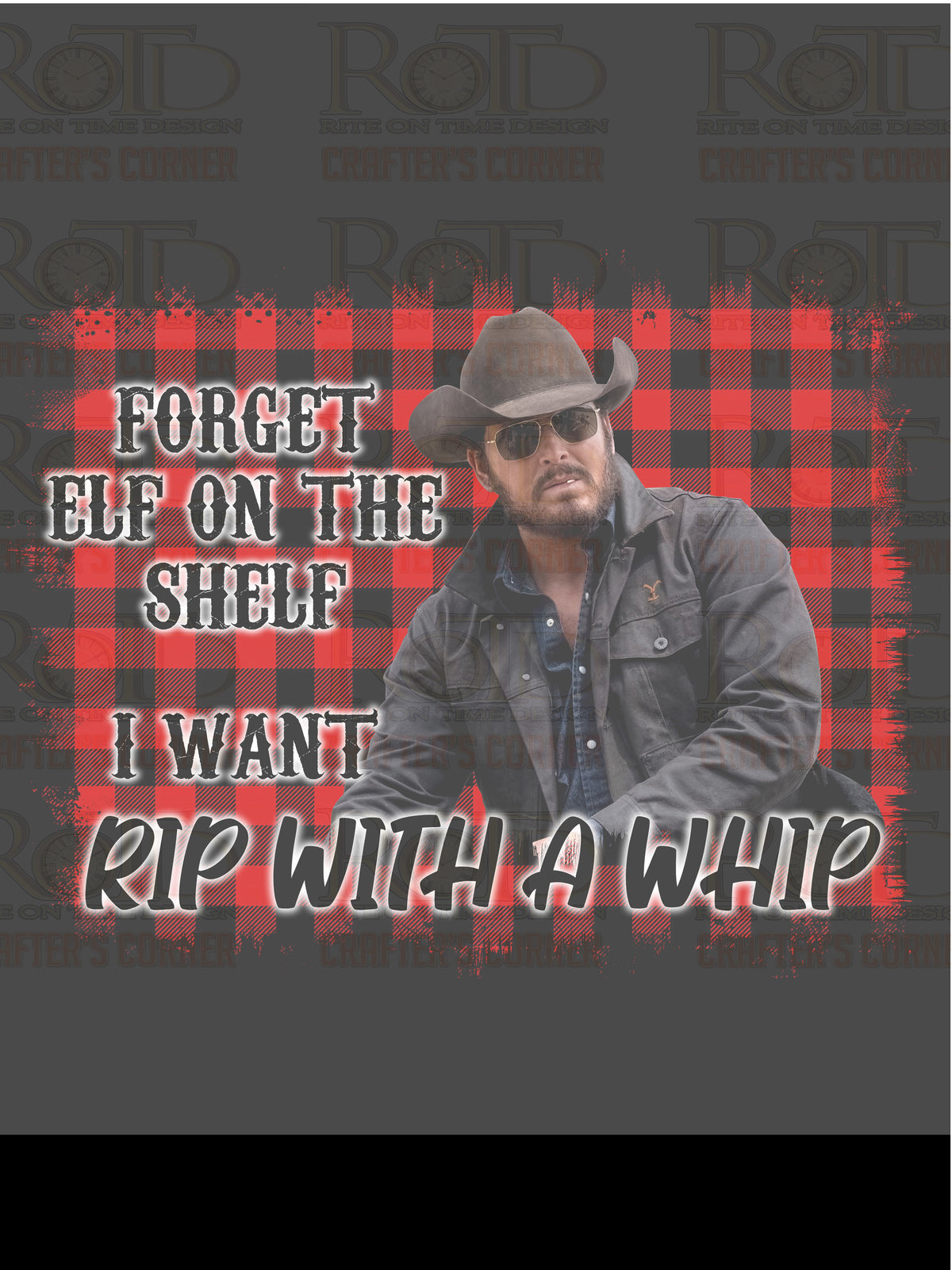 DTF Screen Print Image - Rip with a Whip