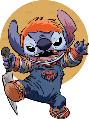 DTF Screen Print Image - Stitch, the Good Guy