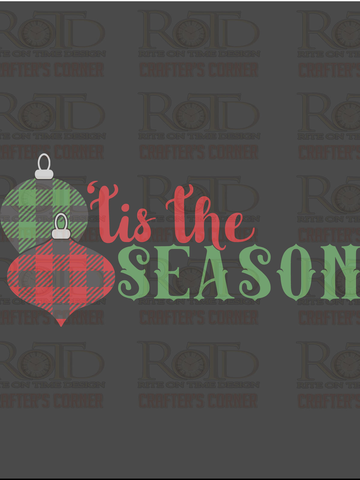 DTF Screen Print Image - Tis the Season