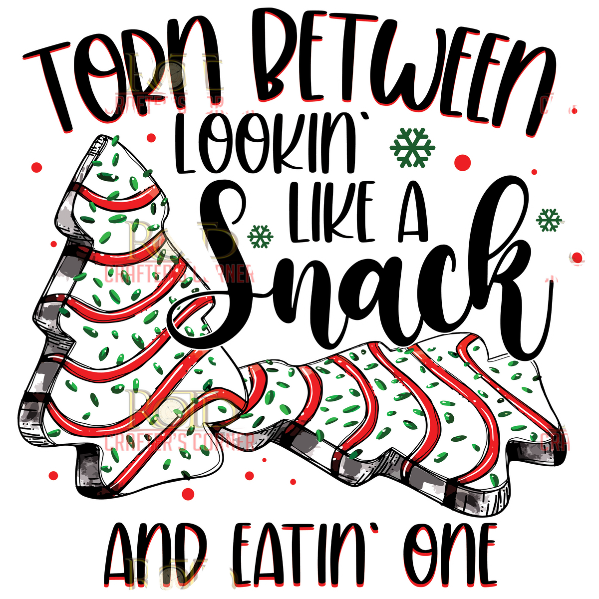 DTF Screen Print Image - Torn Snack