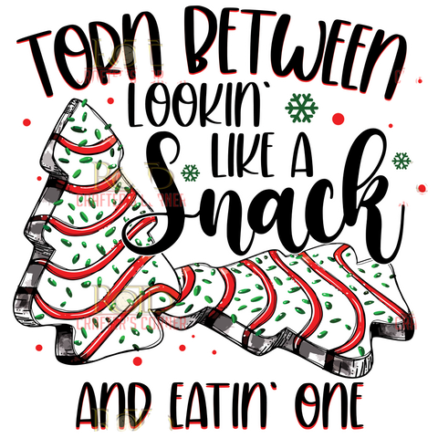 DTF Screen Print Image - Torn Snack