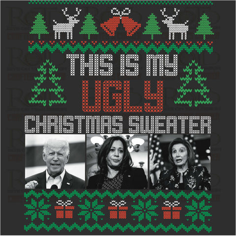 DTF Screen Print Image - Ugly Christmas Sweater