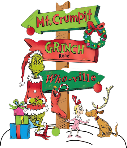 DTF Screen Print Image - Whoville