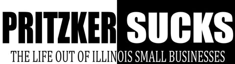 Pritzker Sucks Window Decal